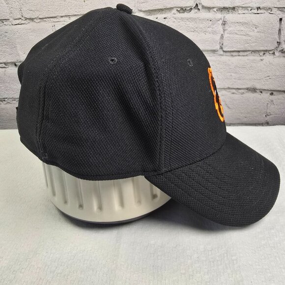 MLB BALTIMORE ORIOLES '47 BLACK HERITAGE CLEAN UP ADJUSTABLE HAT UNDER ARMOUR - Picture 6 of 6